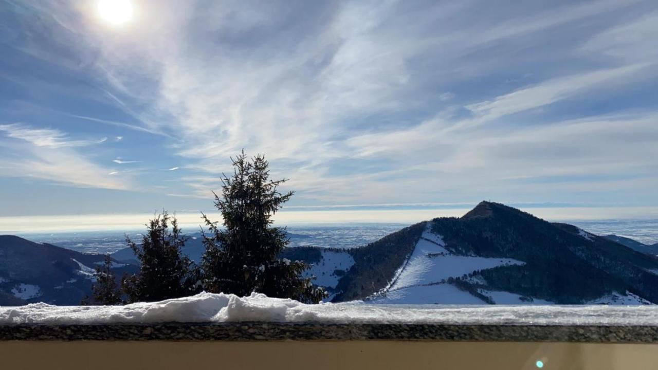 شقة Panorama 1200, In The Heart Of The San Fermo Hills Adrara San Rocco المظهر الخارجي الصورة