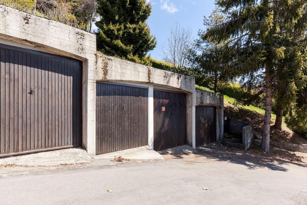 شقة Panorama 1200, In The Heart Of The San Fermo Hills Adrara San Rocco المظهر الخارجي الصورة