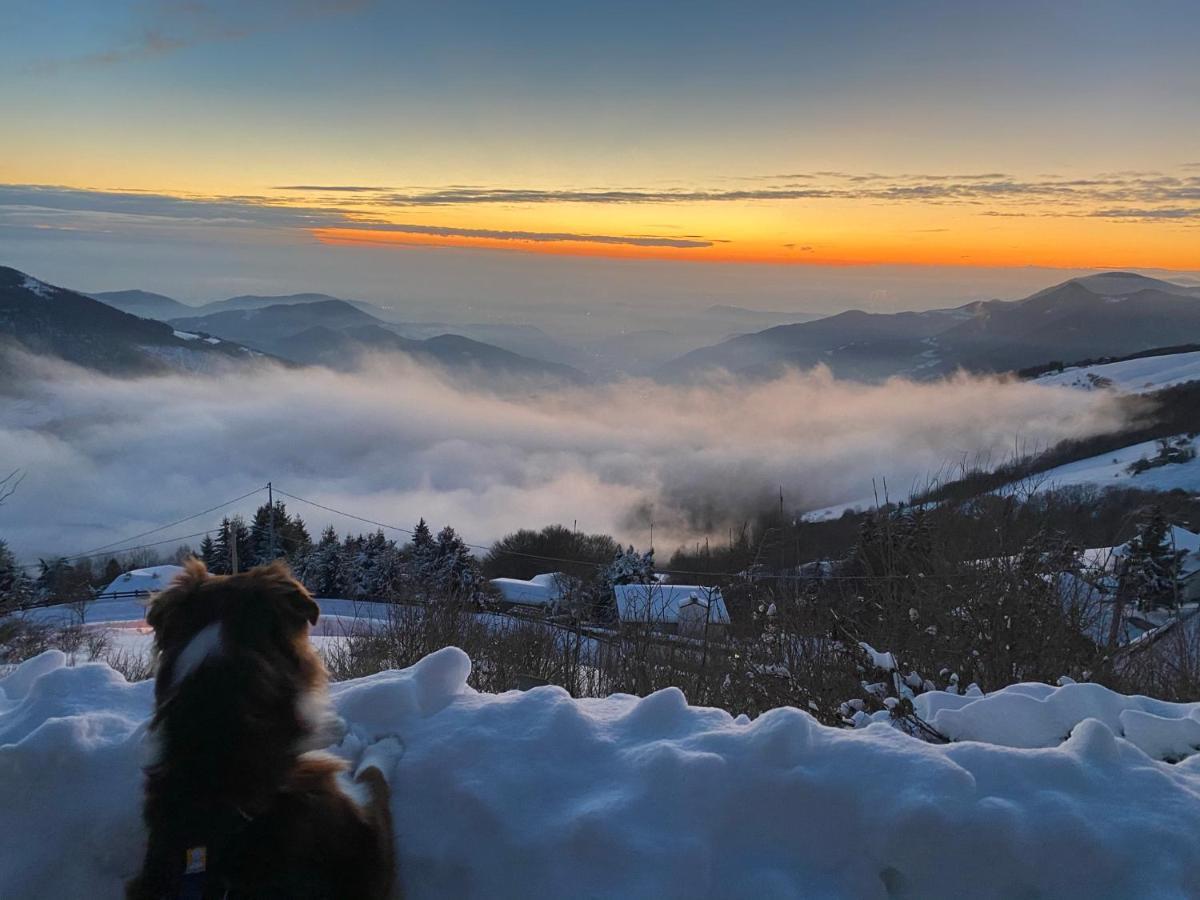 شقة Panorama 1200, In The Heart Of The San Fermo Hills Adrara San Rocco المظهر الخارجي الصورة