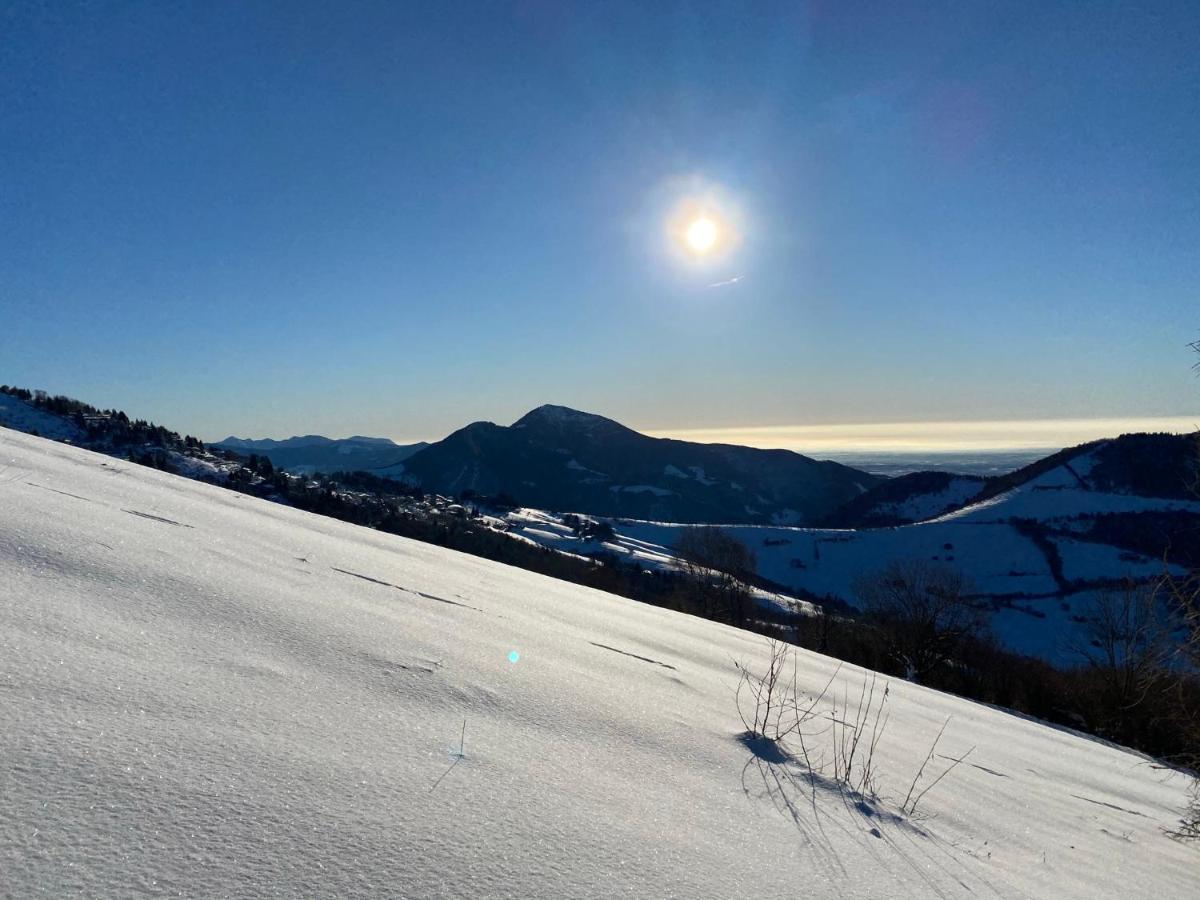 شقة Panorama 1200, In The Heart Of The San Fermo Hills Adrara San Rocco المظهر الخارجي الصورة