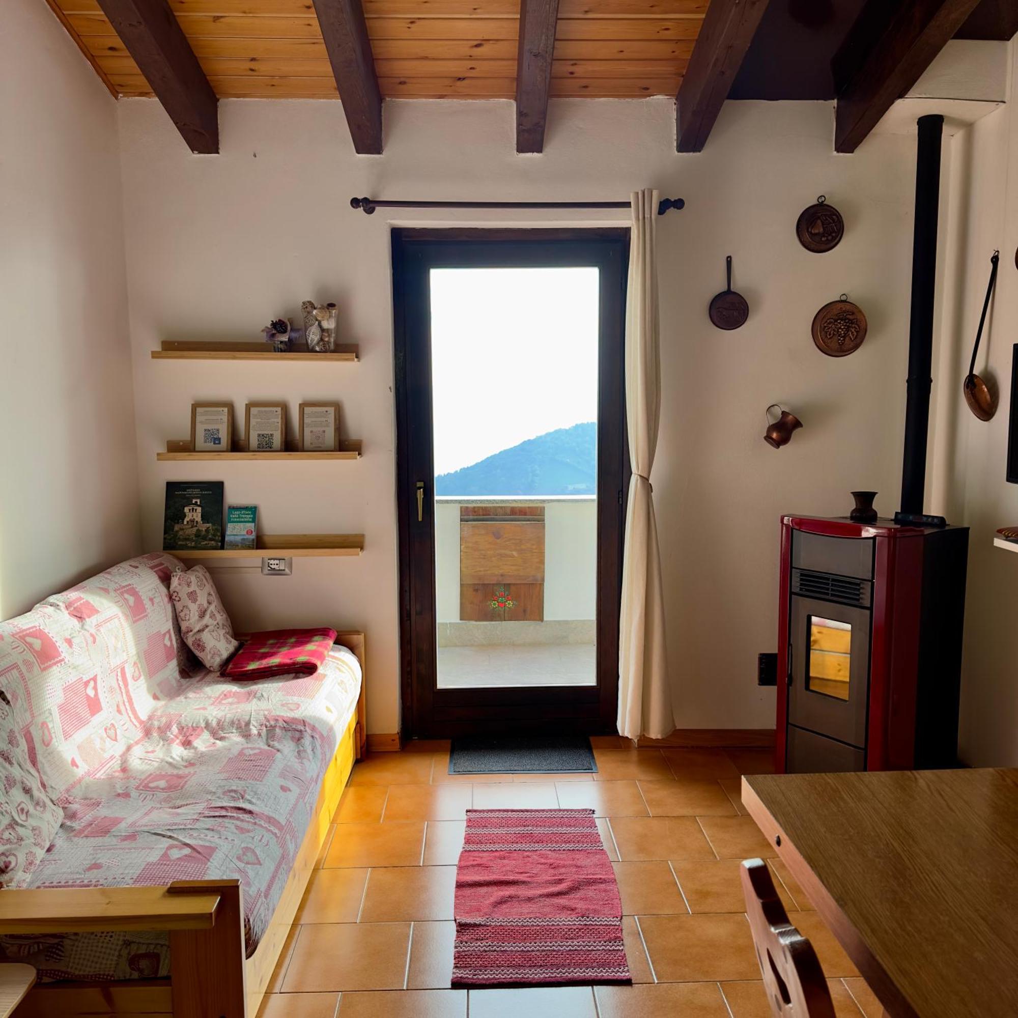 شقة Panorama 1200, In The Heart Of The San Fermo Hills Adrara San Rocco المظهر الخارجي الصورة
