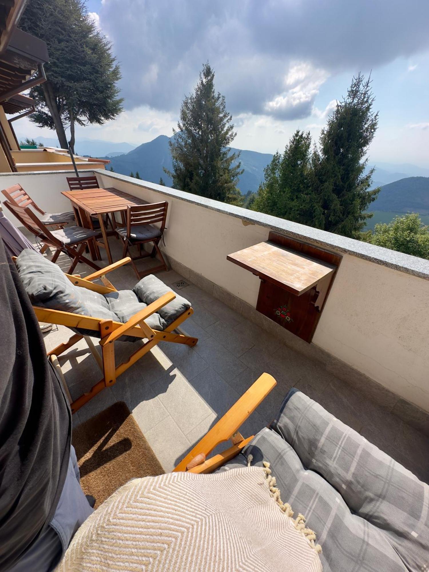 شقة Panorama 1200, In The Heart Of The San Fermo Hills Adrara San Rocco المظهر الخارجي الصورة